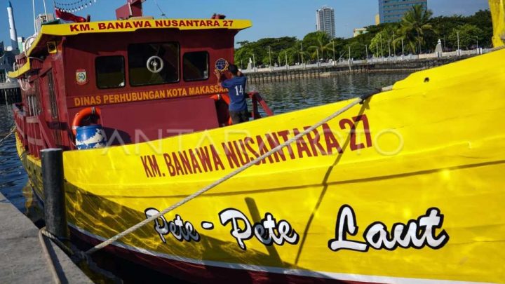 Jembatan harapan dari pulau ke pulau bernama Pete-pete Laut