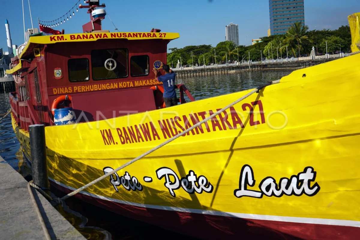 Jembatan harapan dari pulau ke pulau bernama Pete-pete Laut
