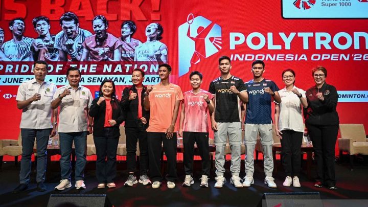 Latest Program: Konferensi pers jelang Indonesia Open 2026