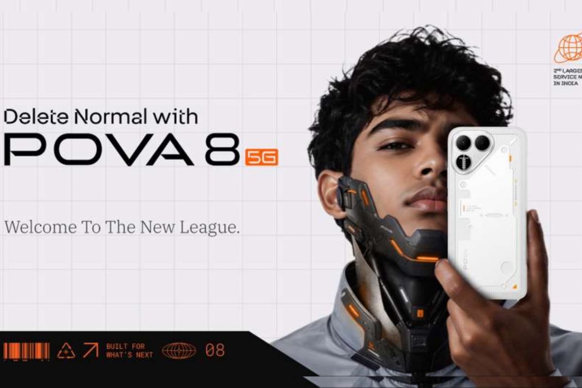 Tecno POVA 8 debut dengan baterai 8000 mAh dan “Alive Matrix”