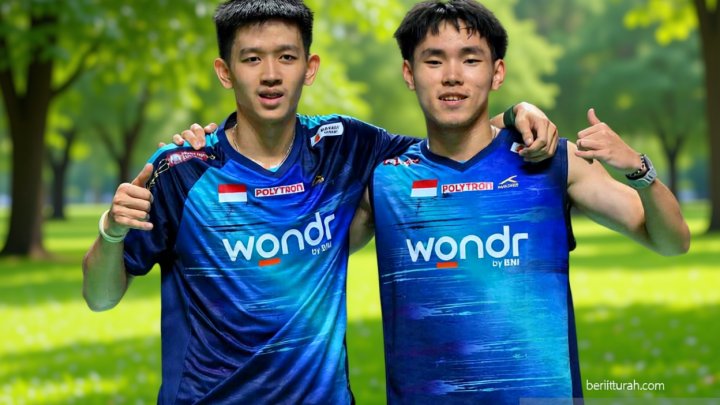Kalahkan ganda putra Jepang – Raymond/Joaquin melaju ke babak 16 besar Polytron Indonesia Open 2026