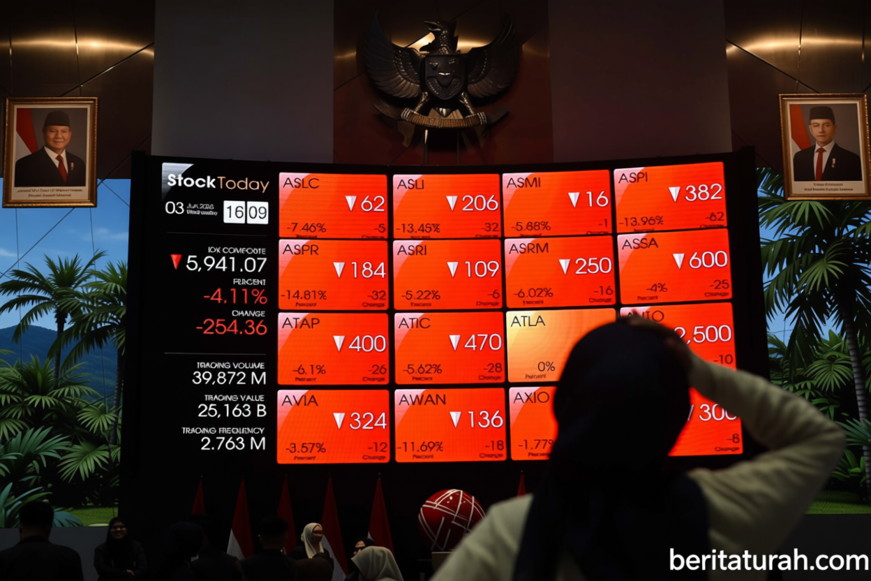IHSG ditutup melemah ikuti bursa saham kawasan Asia