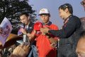 Important Visit: Veda-Mario jumpa penggemar di Yogyakarta sebelum ke Mandalika