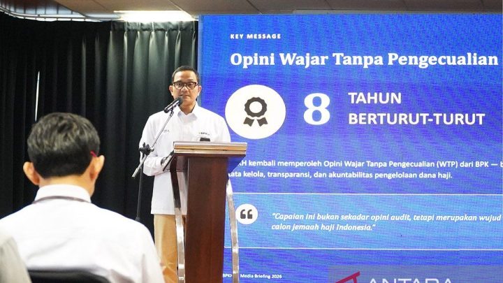 BPKH raih WTP 8 kali beruntun, dana kelolaan tembus Rp180 triliun