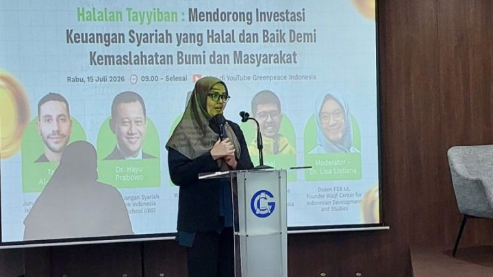 Greenpeace dorong prinsip syariah pada investasi ekonomi berkelanjutan