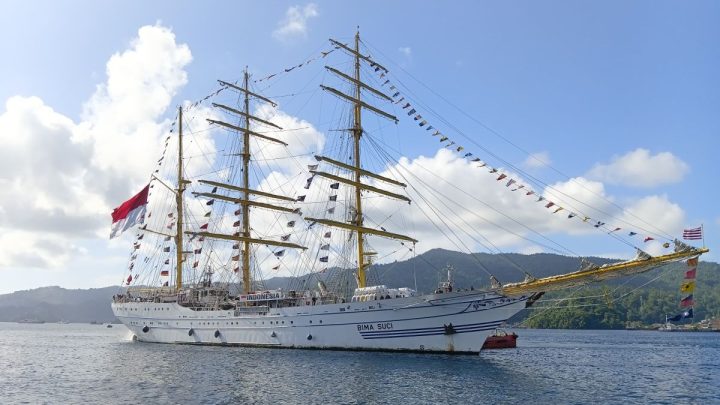 KRI Bima Suci sandar di Bitung dukung diplomasi maritim TNI AL