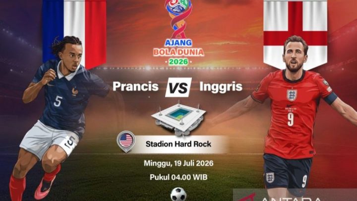 Facing Challenges: Susunan pemain Prancis vs Inggris: Mbappe starter, Bellingham cadangan