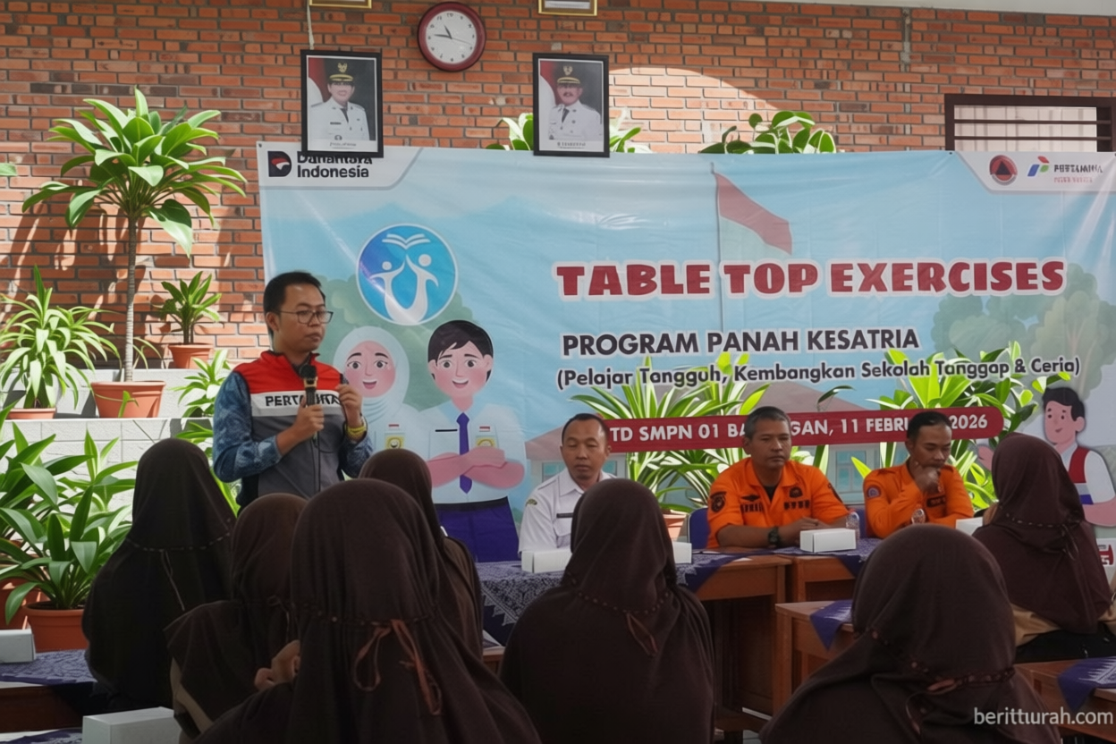 Pertamina Patra Niaga bangun budaya sadar siaga bencana di sekolah