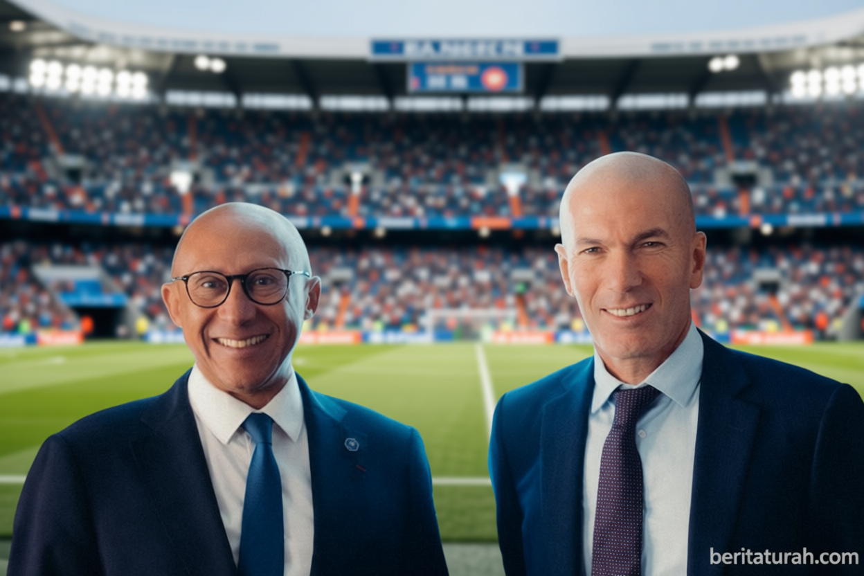 Zinedine Zidane resmi diumumkan sebagai pelatih anyar Prancis