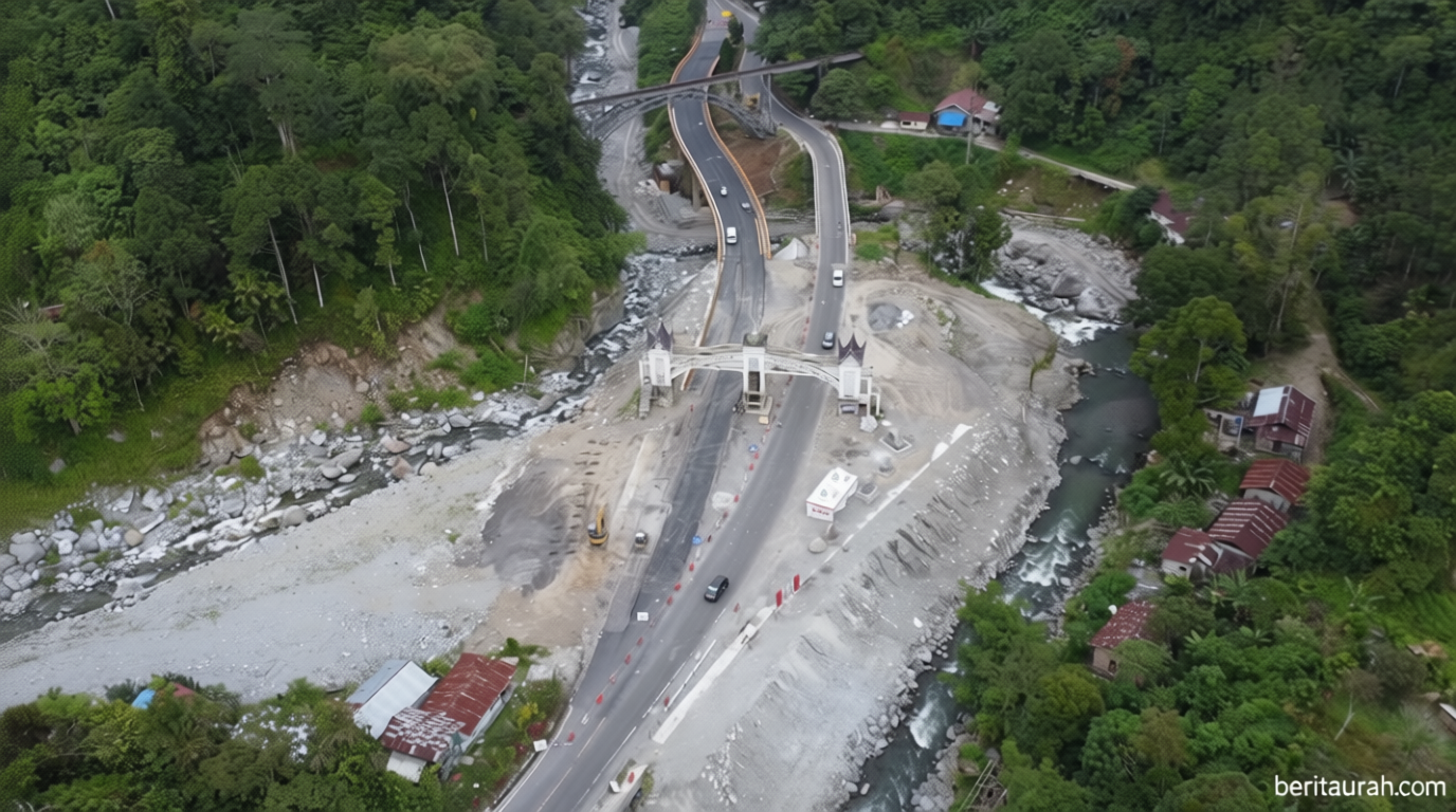 BPJN target pemulihan jalan Lembah Anai tuntas akhir Juli 2026