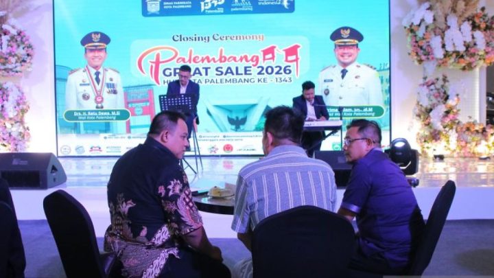 384 gerai UMKM berpartisipasi dalam Palembang Great Sale 2026