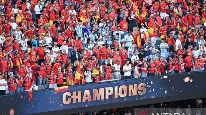Special Plan: Selebrasi kemenangan Spanyol diwarnai penangkapan sejumlah orang