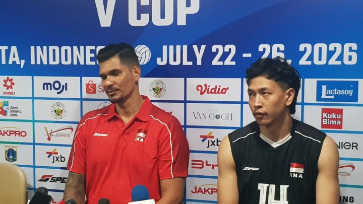 Kondisi fisik penyebab Indonesia terhenti pada SEA V Cup 2026