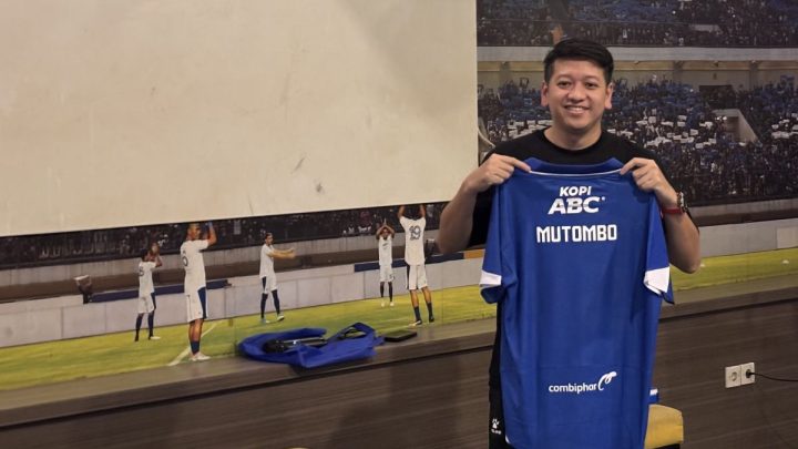 Gabriel Mutombo pilih gunakan nomor punggung 3 bersama Persib Bandung