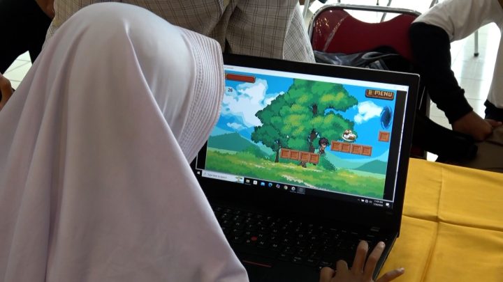 Kalangan muda antusias ikuti pameran animasi yang digelar Pemko Padang