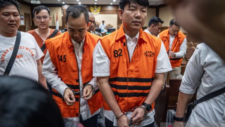 Pemilik Blueray Cargo jalani sidang putusan kasus suap Bea Cukai