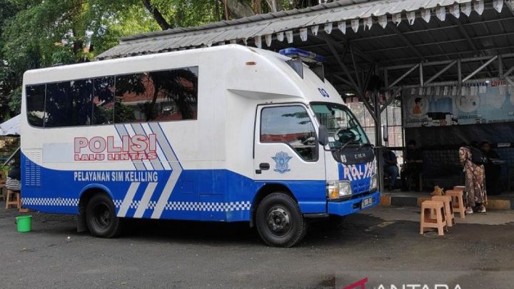 Dua lokasi SIM Keliling di Jakarta pada Minguu