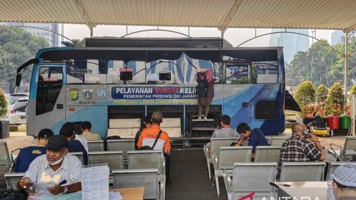 Rabu, layanan Samsat Keliling tersedia di 14 wilayah Jadetabek