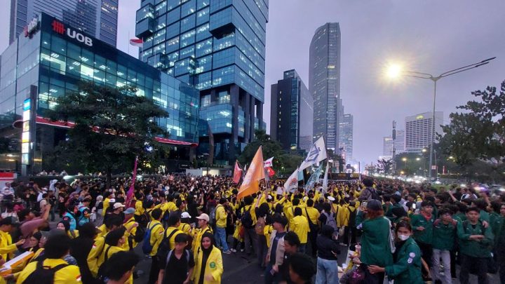 DKI Kemarin, unjuk rasa mahasiswa hingga sinergi untuk jaga Jakarta