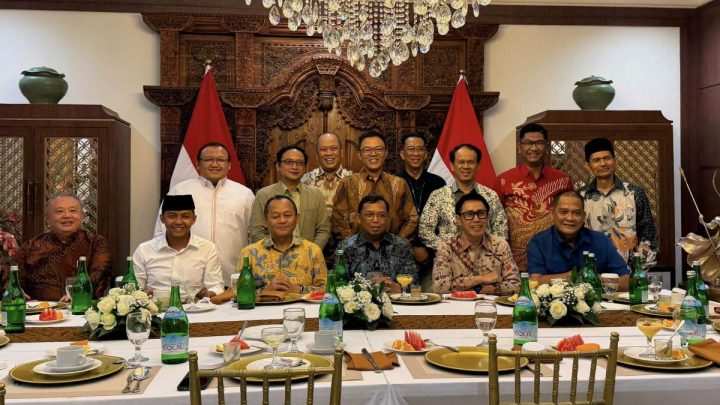 Sugiono undang para sekjen parpol di kediamannya untuk sambut HUT RI
