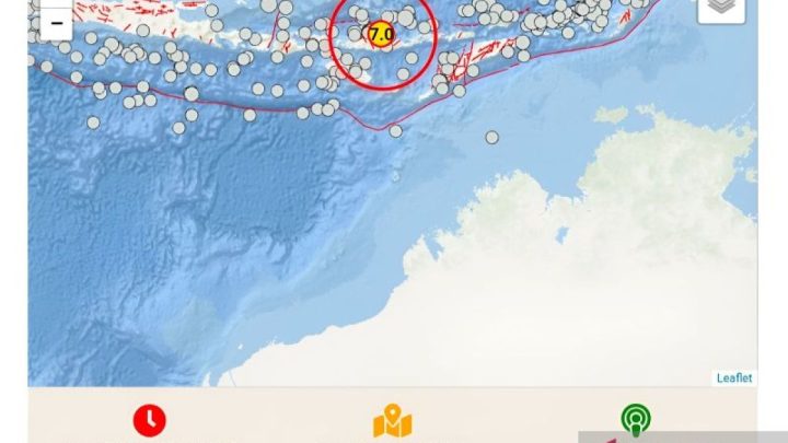 Gempa tujuh magnitudo di NTT terasa hingga ke Lombok