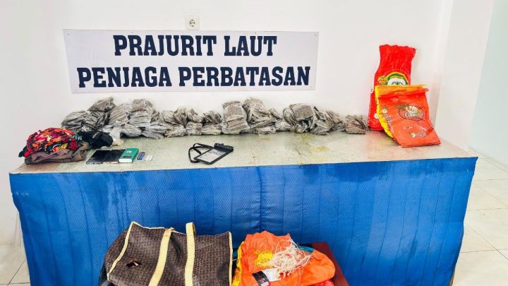 Kodaeral X gagalkan penyelundupan 14 kilogram ganja dari Papua Nugini
