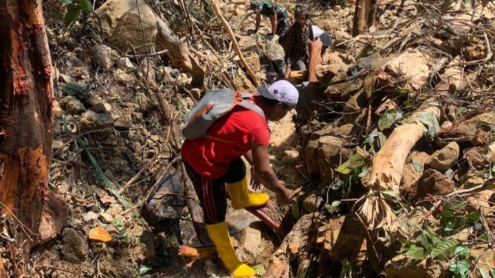 Penanganan kubangan akibat gempa di Nokilalaki Sulteng telah rampung