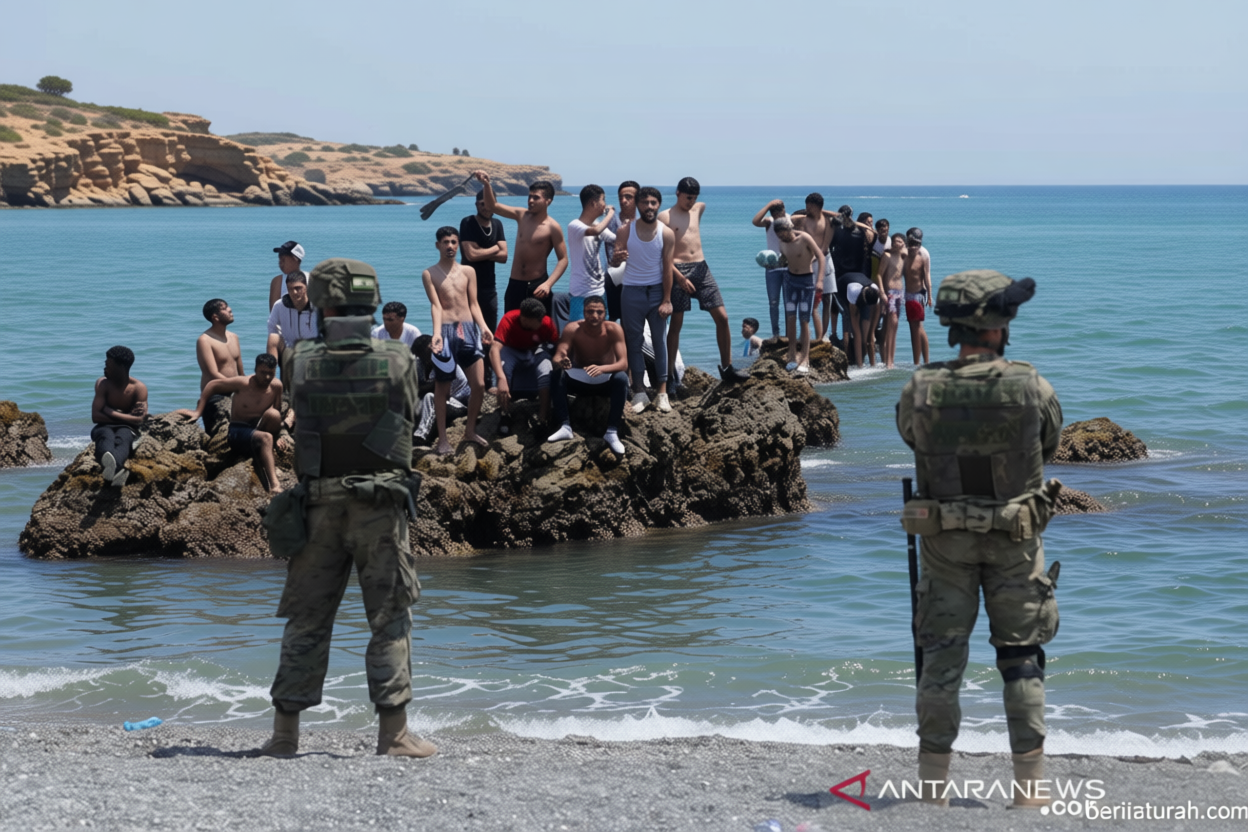 Krisis Ceuta: 69.500 imigran kembali ke Maroko, korban 67 jiwa