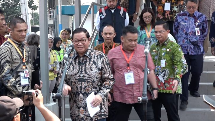 Tinjau LRT Manggarai-Velodrome, Pramono: sudah siap, segera beroperasi