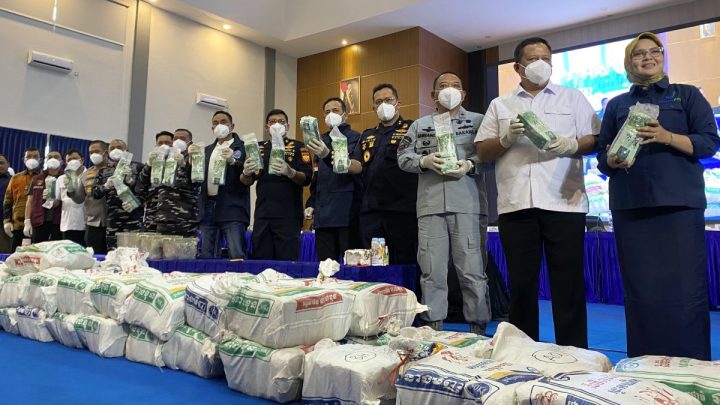 TNI AL gagalkan penyelundupan 1,3 ton ketamin dari Kapal MV King Sun