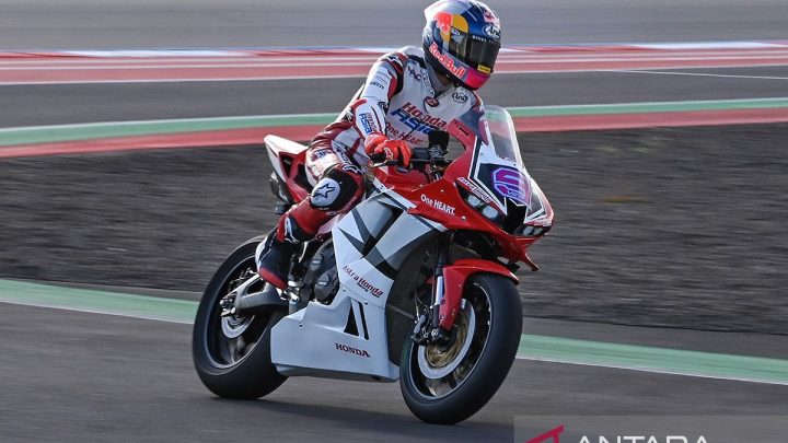 Veda Ega finis posisi sembilan pada Moto3 Inggris 2026