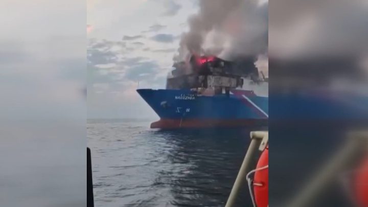 Empat awak terluka dalam serangan terhadap kapal di Laut Hitam