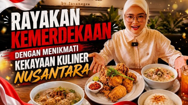 Rayakan kemerdekaan dengan menikmati kekayaan kuliner nusantara