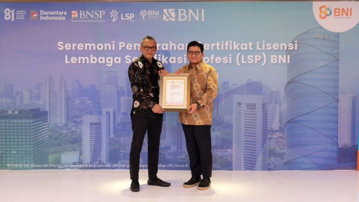 BNI Perkuat Tata Kelola SDM lewat LSP dan Sertifikasi ISO