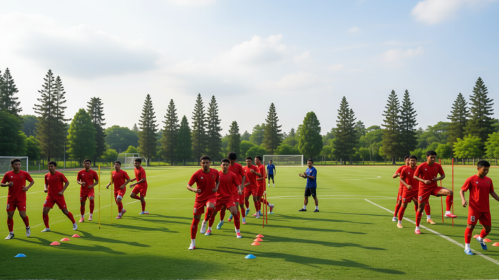 Timnas Indonesia matangkan persiapan jamu Vietnam tanpa Marselino