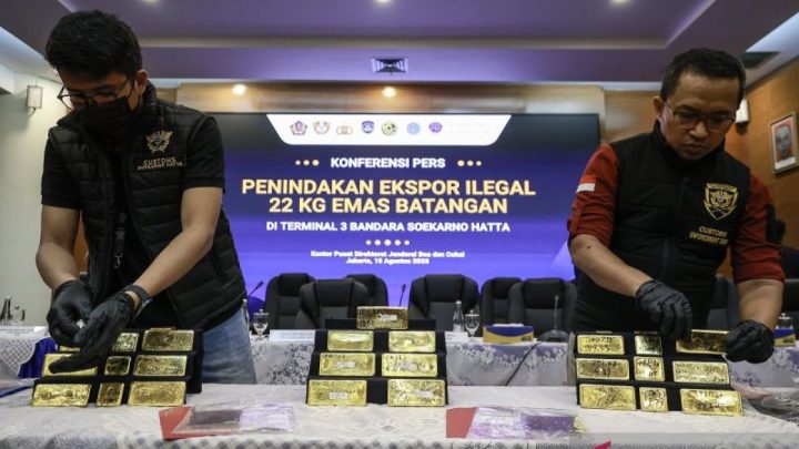 Bea Cukai gagalkan 32 kasus ekspor emas ilegal senilai Rp846 miliar